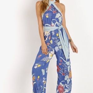 Cleobella Marna Jumpsuit Blue Rhapsody M